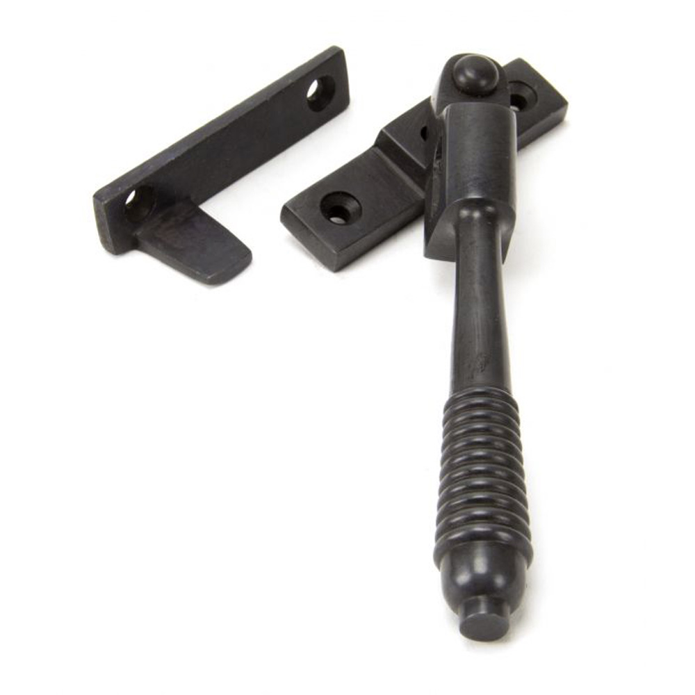 From the Anvil Night-Vent Locking Reeded Fastener - Aged Bronze